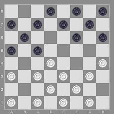 Как играть в шашки