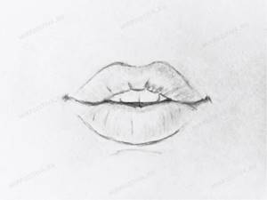 Как рисовать губы