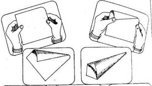 Как сделать конус из бумаги