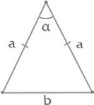 Как найти площадь равнобедренного треугольника