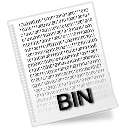 Как открыть bin файлы