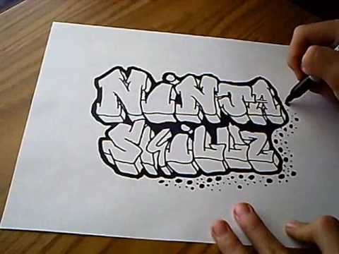 Как рисовать граффити