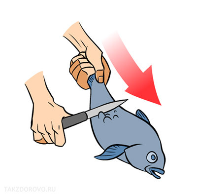 Как разделать рыбу