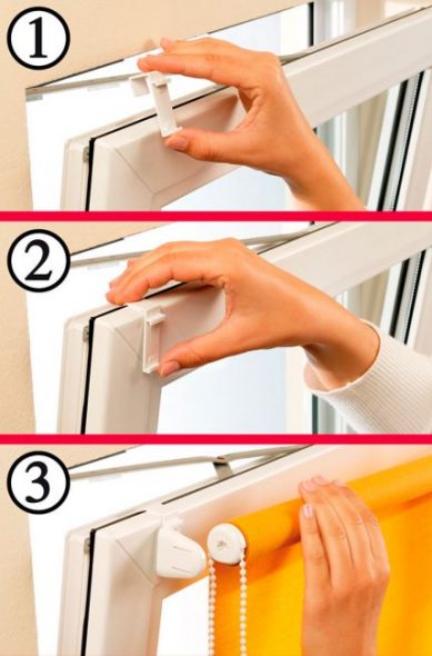 Как установить рулонные шторы