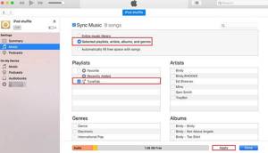 Как добавить музыку на ipod touch