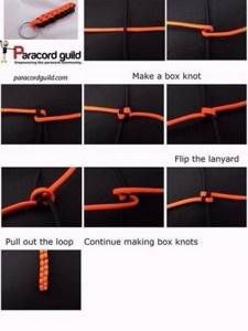 Как сплести шнурок из паракорда