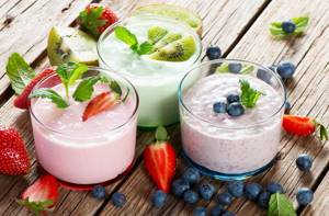 Как приготовить фруктово–йогуртовый смузи